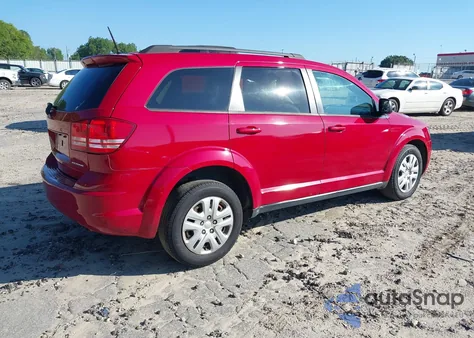 2018 Dodge Journey Se из США, поврежденный, VIN 3C4PDCAB5JT518923
